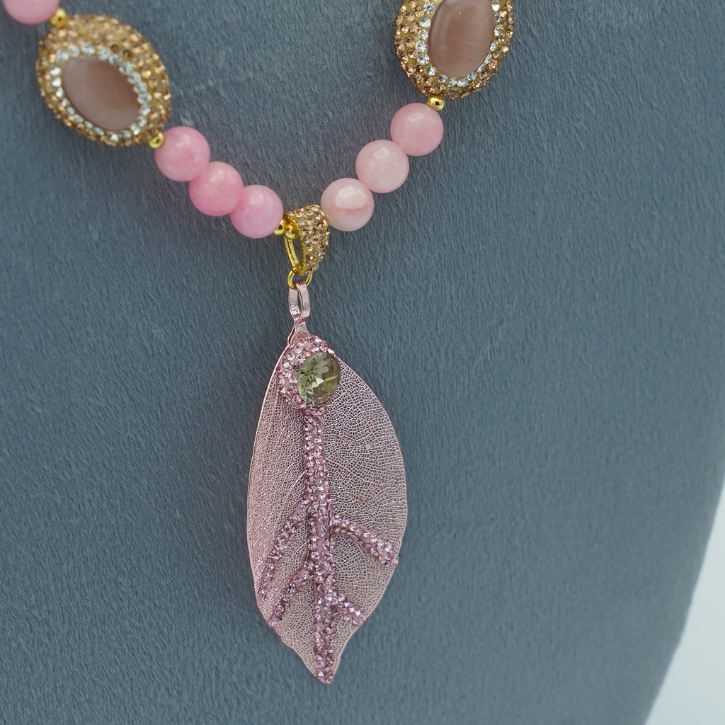 Pink Leaf