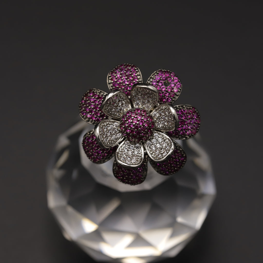 Rhodium Flower