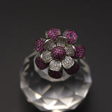 Rhodium Flower