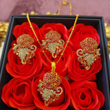 Zirconia flower