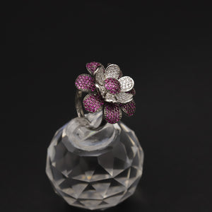 Rhodium Flower