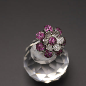 Rhodium Flower